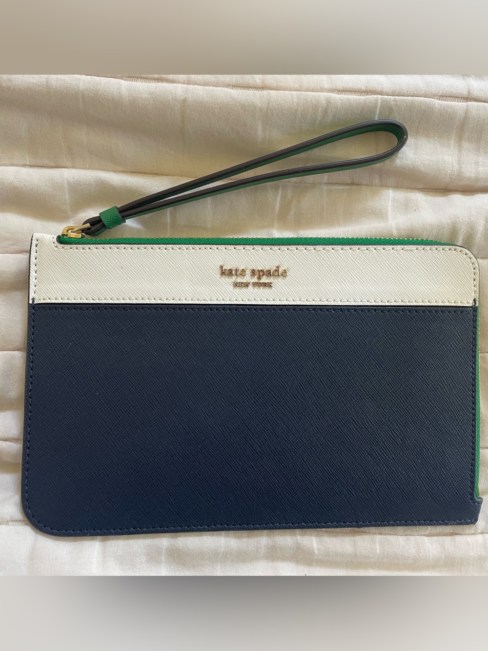 kate spade flat zip wallet